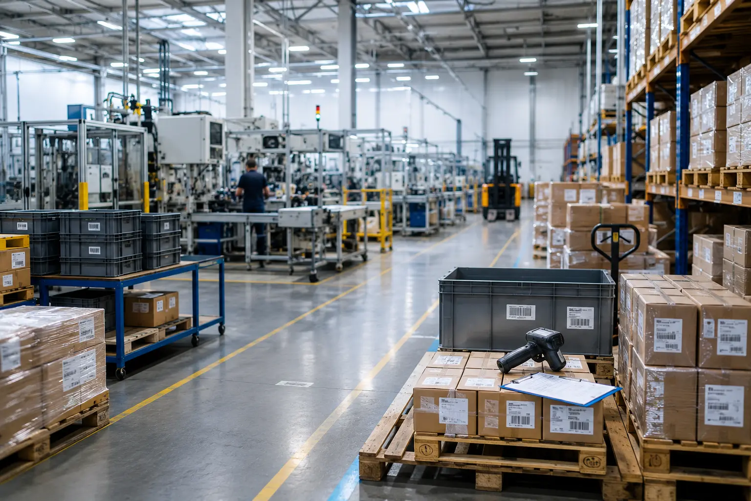Integrated Execution Across Warehouse, Production and Quality